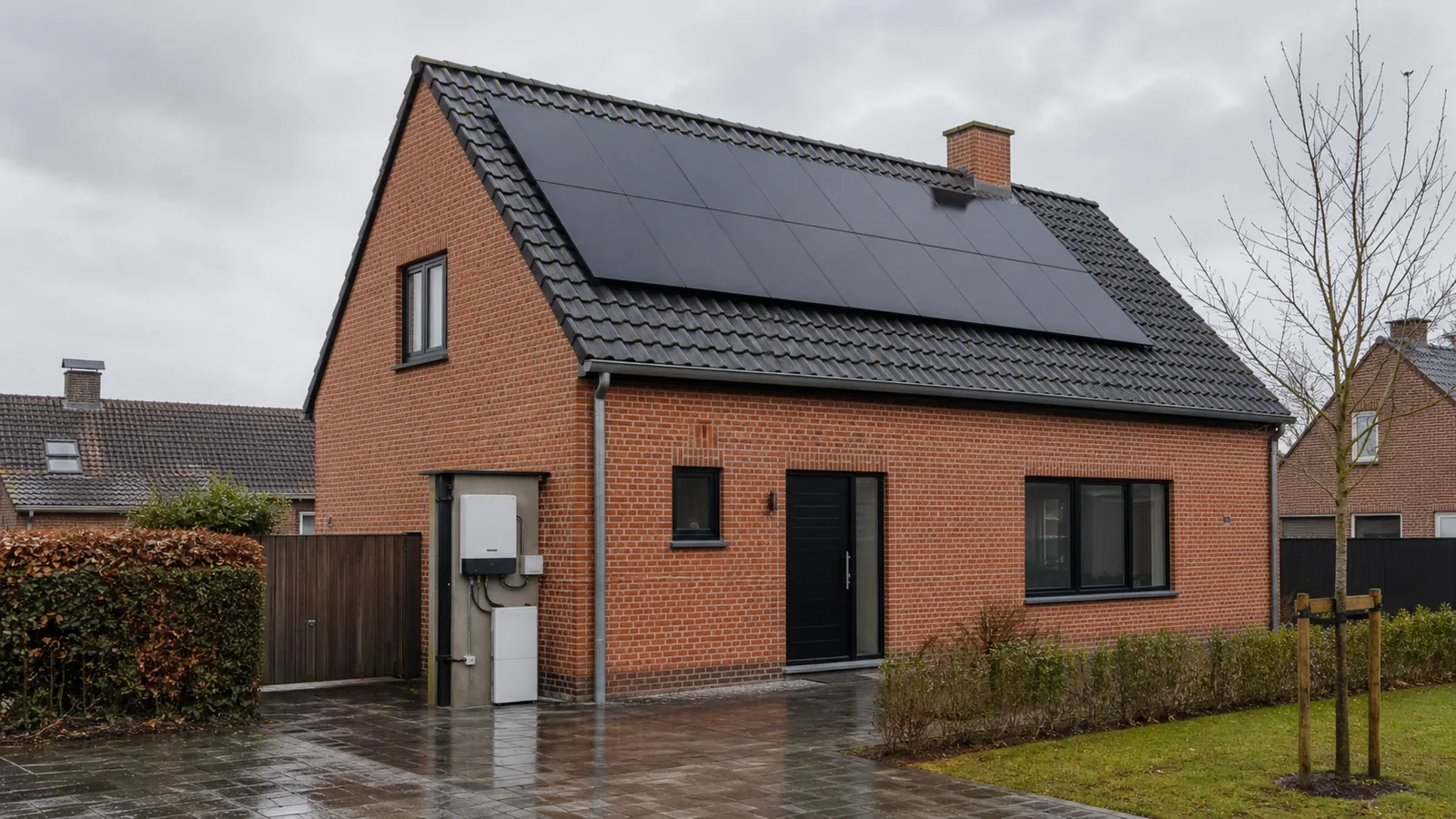 Home energy storage project reference in Flanders, Belgium